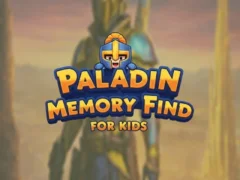 Mäng Paladin Memory Find for Kids Internetis