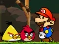 Mäng Mario vs Angry Birds Internetis