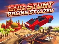 Mäng Car Stunt Racing Stylized Internetis