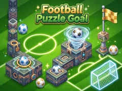 Mäng Football Puzzle Goal Internetis