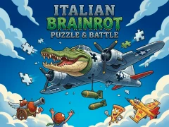 Mäng Italian Brainrot: Puzzle & Battle Internetis