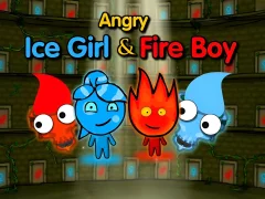 Mäng Angry Ice girl and Fire boy Internetis