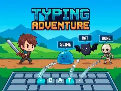 Mäng Typing Adventure Internetis