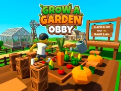 Mäng Grow a Garden Obby Internetis