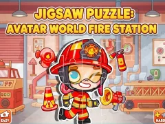 Mäng Jigsaw Puzzle: Avatar World Fire Station Internetis