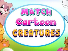 Mäng Match Cartoon Creatures Internetis
