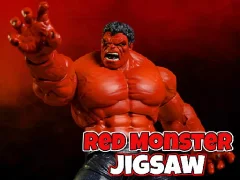Mäng Red Monster Jigsaw Internetis