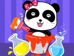 Mäng Baby Panda Color Mixing Studio Internetis