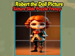 Mäng Robert the Doll Picture Slide Puzzle Frenzy Internetis