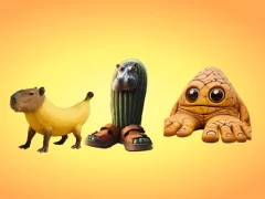 Mäng Italian animals with voice acting Internetis