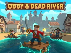 Mäng Obby & Dead River Internetis