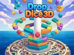 Mäng Drop Dice 3D Internetis