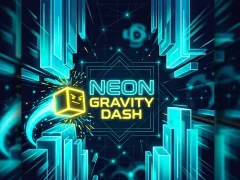 Mäng Neon Gravity Dash Internetis