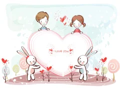 Mäng Valentine Young Love Internetis