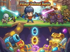 Mäng Village Defense Battle Internetis
