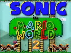 Mäng Sonic in Mario World 2 Internetis