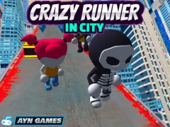 Mäng Crazy Runner in City Internetis