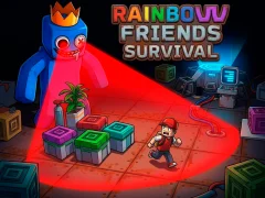 Mäng Rainbow Friends Survival Internetis