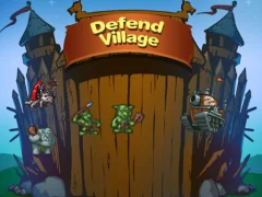 Mäng Defend Village Internetis