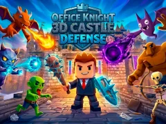 Mäng Office Knight 3D Castle Defense Internetis