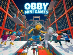 Mäng Obby Mini Games Internetis