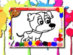 Mäng Dogs Coloring Book Internetis