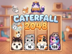 Mäng Caterfall 2048 Internetis