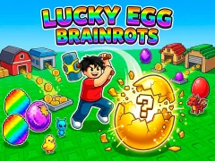 Mäng Break a Lucky Egg Brainrots Internetis