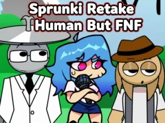 Mäng Sprunki Retake Human But FNF Internetis