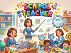 Mäng School Teacher Internetis