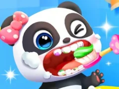Mäng Jigsaw Puzzle: Baby Panda Teeth Health Internetis