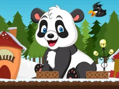 Mäng Christmas Panda Adventure Internetis