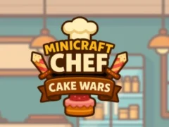 Mäng Minicraft Chef Cake Wars Internetis