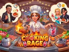 Mäng Cooking Rage Internetis