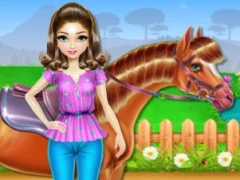 Mäng Horse Care and Riding Internetis