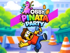 Mäng Obby Pinata Party Internetis