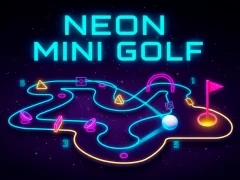 Mäng Neon Mini Golf Internetis