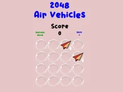 Mäng 2048 Air Vehicles Internetis