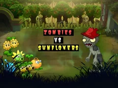 Mäng Zombies vs. Sunflowers Internetis
