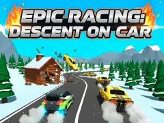 Mäng Epic Racing: Descent on Car Internetis