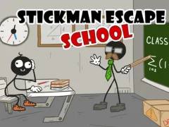 Mäng Stickman Escape School Internetis