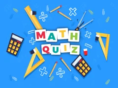 Mäng Math Quiz Game Internetis