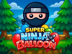 Mäng Super Ninja Balloon Internetis