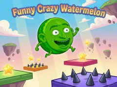 Mäng Funny Crazy Watermelon Internetis