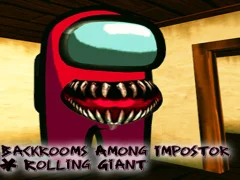 Mäng Backrooms Among Impostor & Rolling Giant Internetis