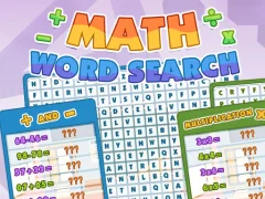 Mäng Math Word Search Internetis