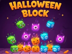Mäng Halloween Block Internetis
