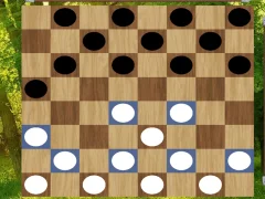 Mäng Classic Checkers: Forest Internetis