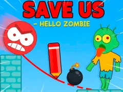 Mäng Save Us - Hello Zombie Internetis