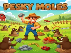 Mäng Pesky Moles Internetis